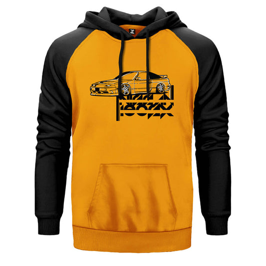 Nissan 200SX Çift Renk Reglan Kol Sweatshirt