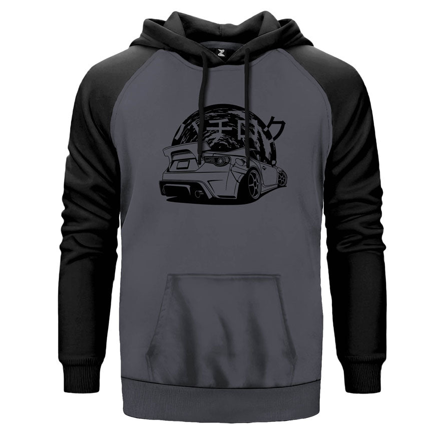 Subaru BRZ Drift Çift Renk Reglan Kol Sweatshirt