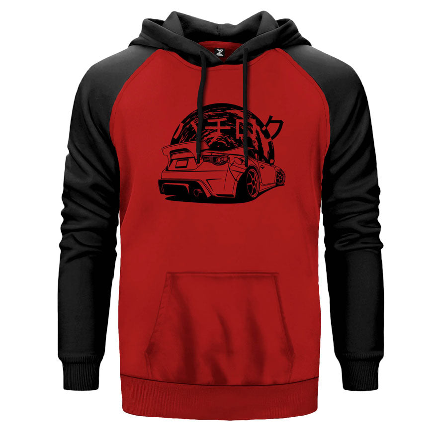 Subaru BRZ Drift Çift Renk Reglan Kol Sweatshirt
