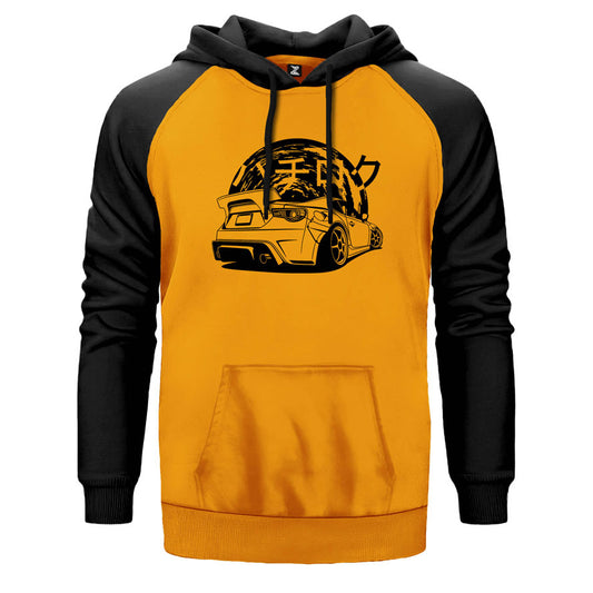 Subaru BRZ Drift Çift Renk Reglan Kol Sweatshirt