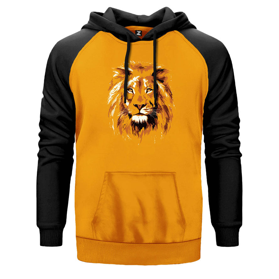 Leon Silüet Çift Renk Reglan Kol Sweatshirt