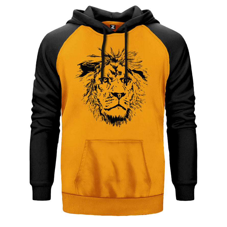 Leon Sketch Çift Renk Reglan Kol Sweatshirt