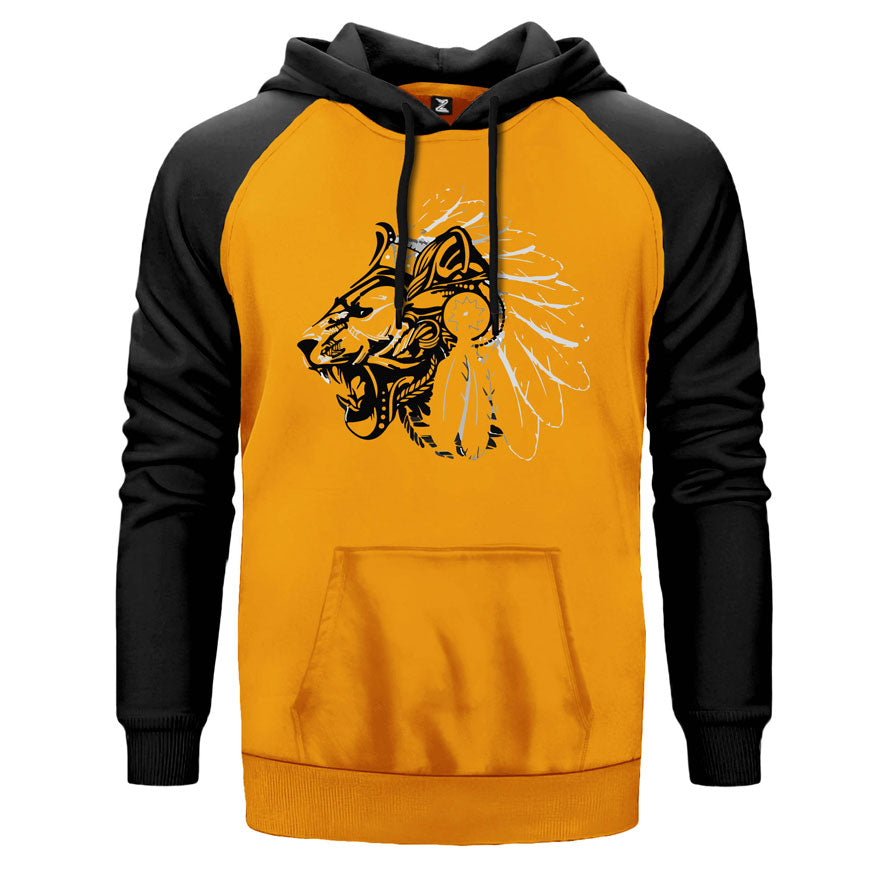 Leon Red Skinned Çift Renk Reglan Kol Sweatshirt