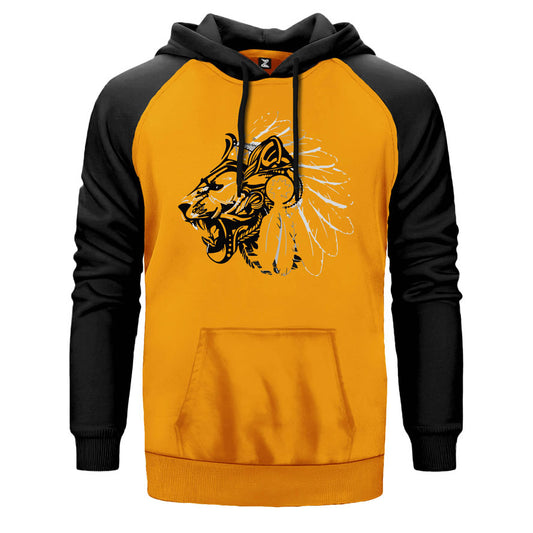 Leon Red Skinned Çift Renk Reglan Kol Sweatshirt