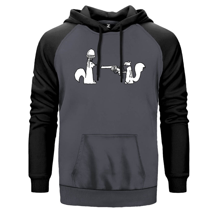 Sincap Hands Up Çift Renk Reglan Kol Sweatshirt