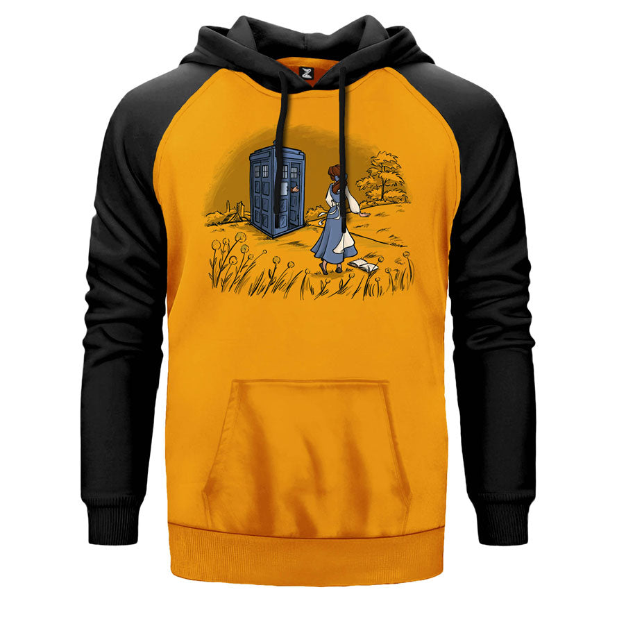 Doctor Who Çift Renk Reglan Kol Sweatshirt