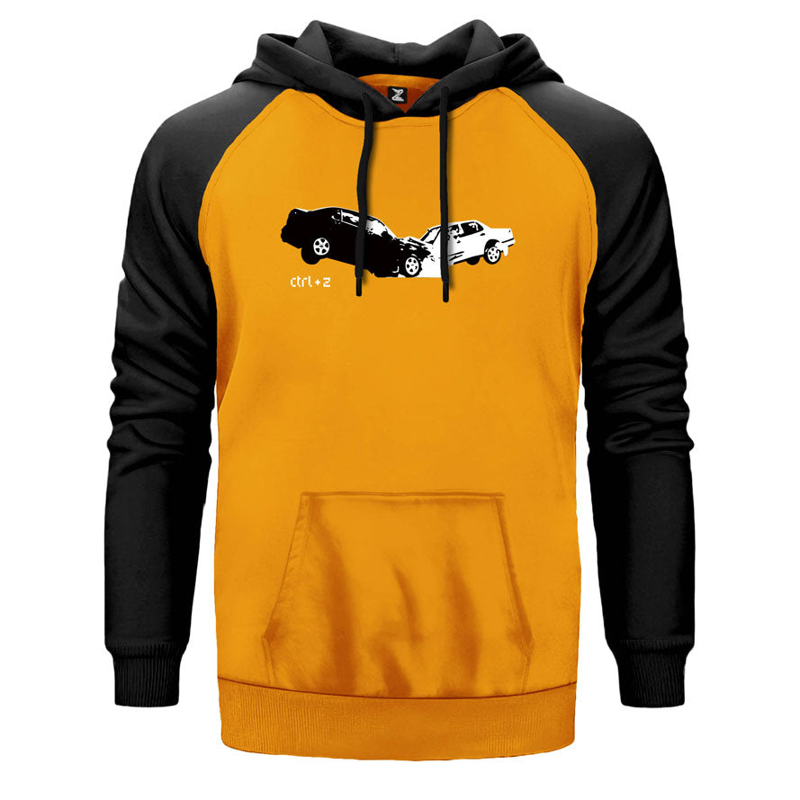 Life Hack CTRL+Z Çift Renk Reglan Kol Sweatshirt