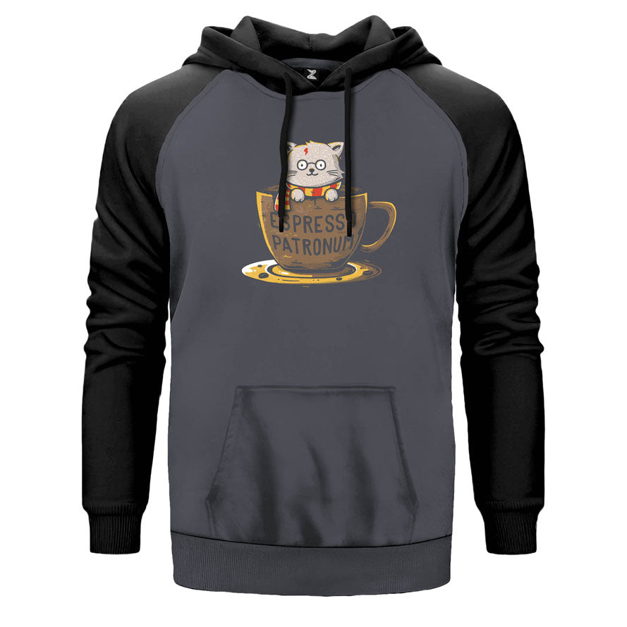 HP Espresso Çift Renk Reglan Kol Sweatshirt
