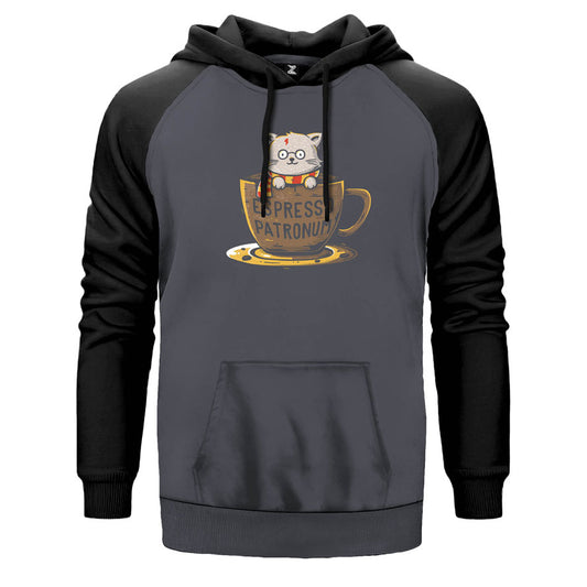 HP Espresso Çift Renk Reglan Kol Sweatshirt