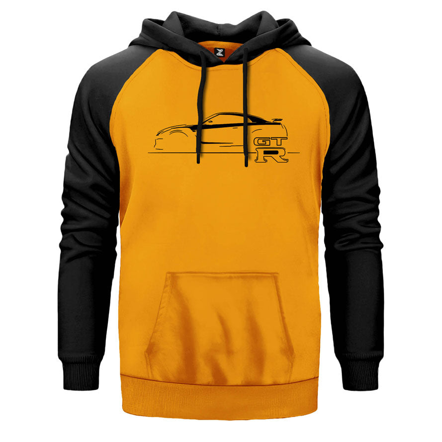 Nissan GTR Çift Renk Reglan Kol Sweatshirt