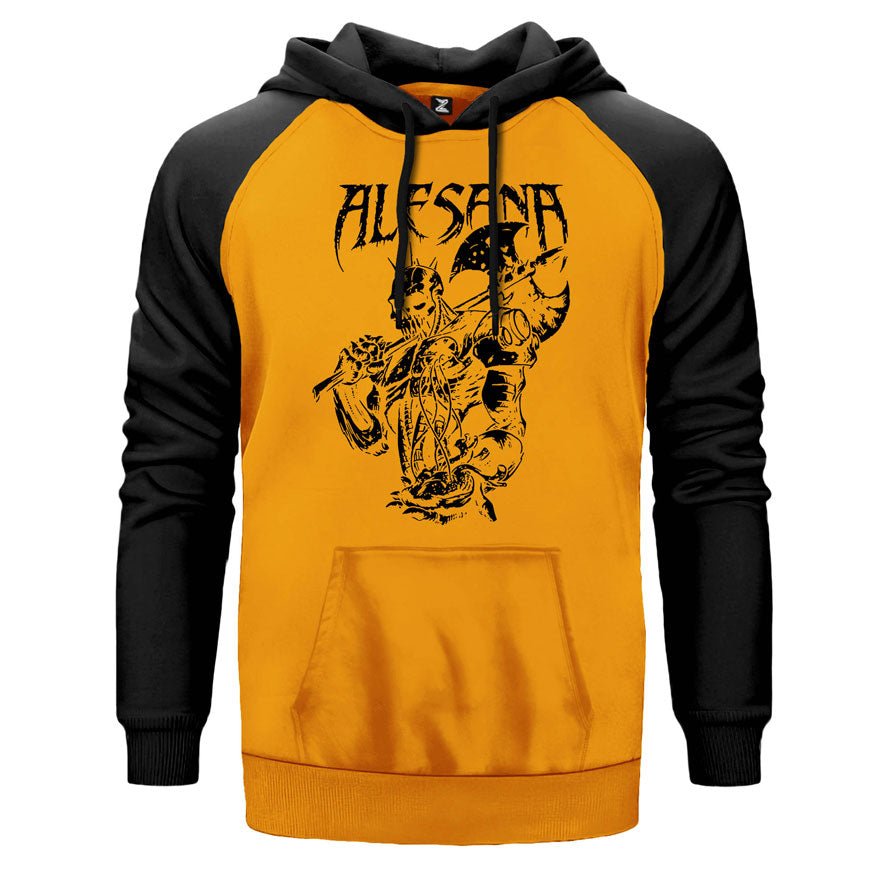 Alesana Çift Renk Reglan Kol Sweatshirt
