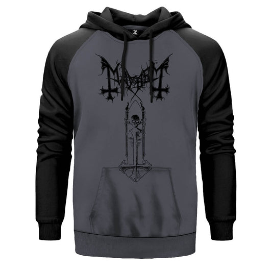 Mayhem T Cross Çift Renk Reglan Kol Sweatshirt