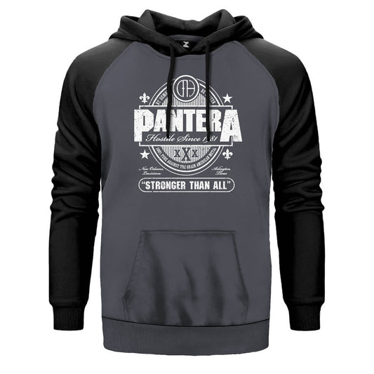 Pantera Hostile Çift Renk Reglan Kol Sweatshirt