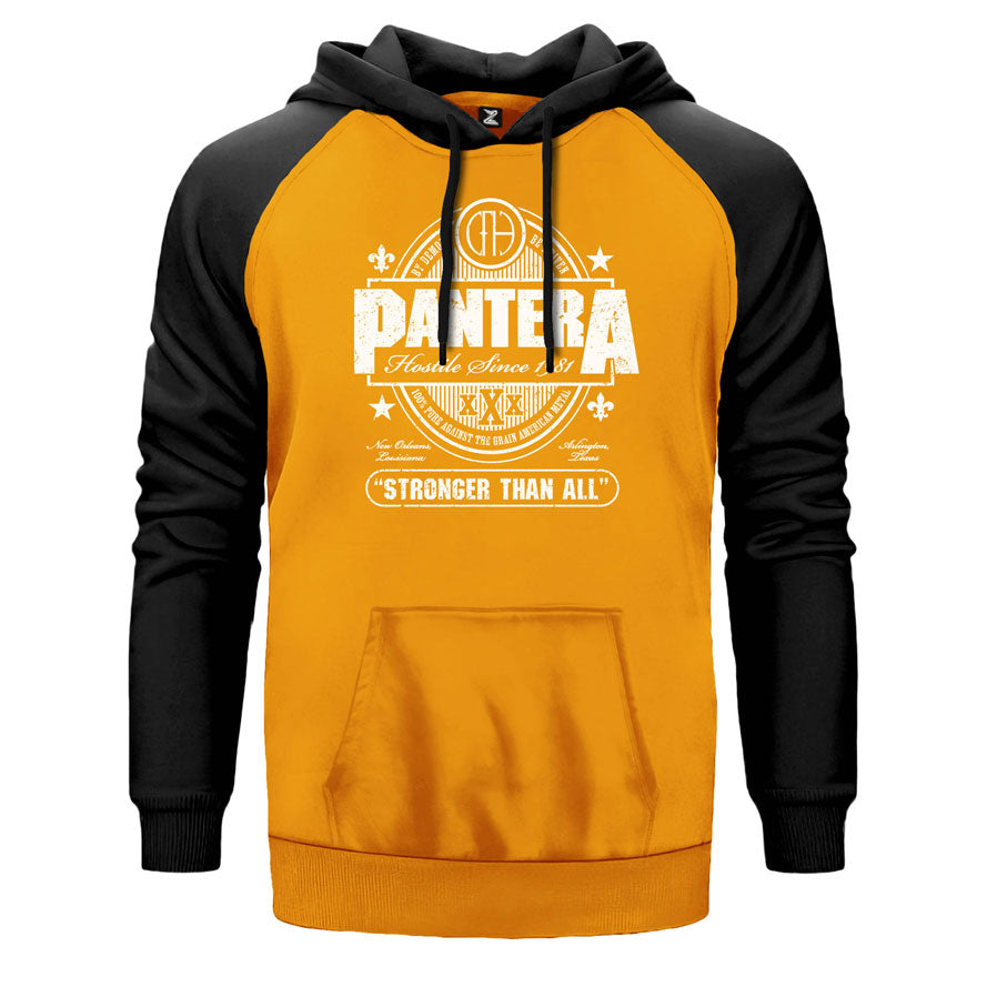Pantera Hostile Çift Renk Reglan Kol Sweatshirt