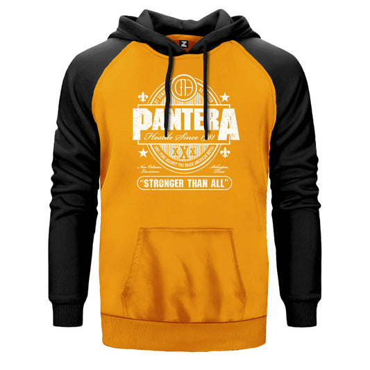 Pantera Hostile Çift Renk Reglan Kol Sweatshirt