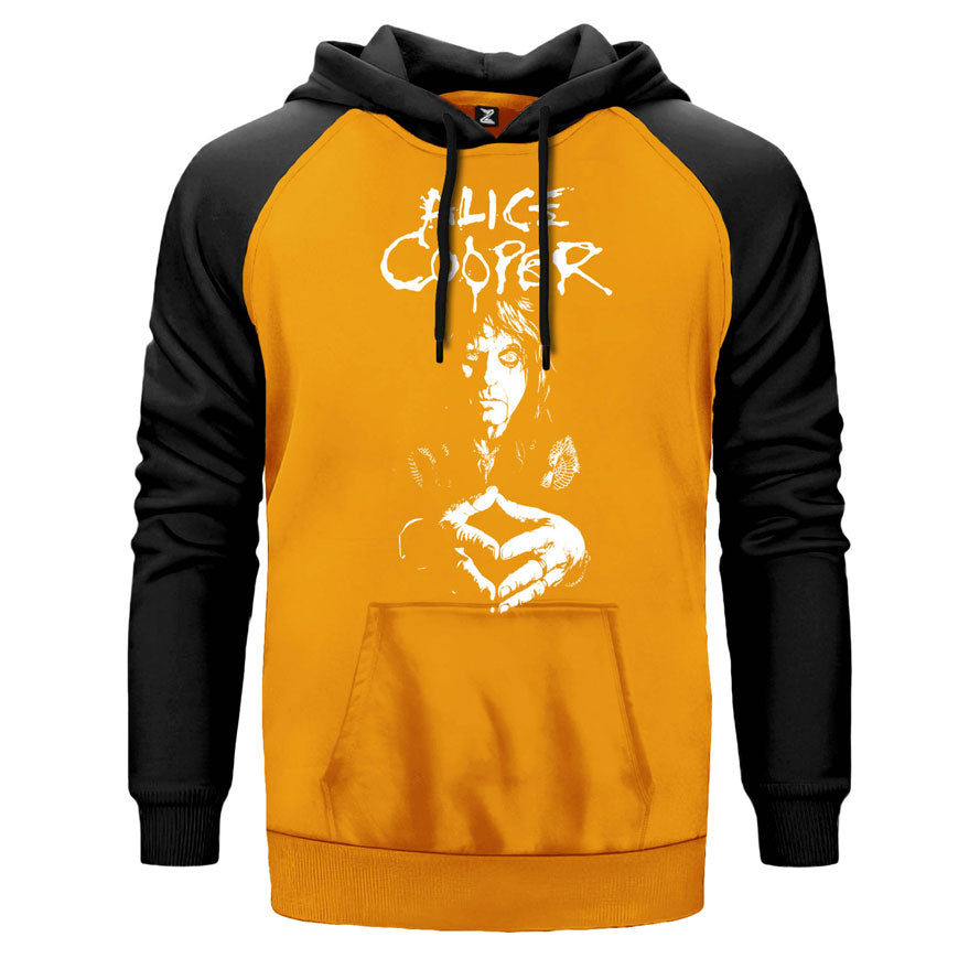 Alice Cooper Çift Renk Reglan Kol Sweatshirt