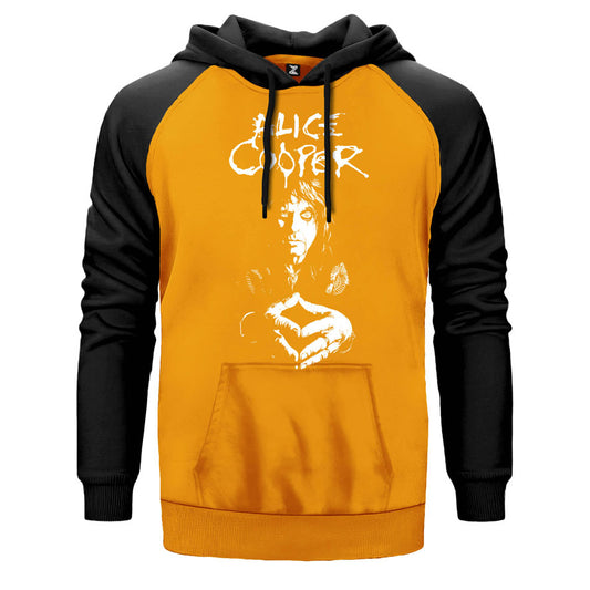 Alice Cooper Çift Renk Reglan Kol Sweatshirt