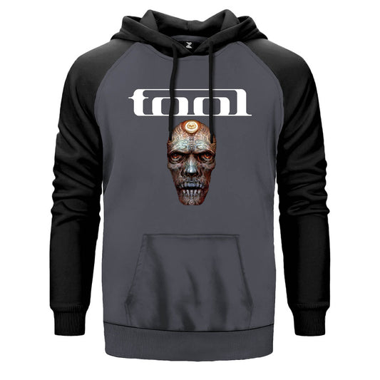 Tool Transparent Face Çift Renk Reglan Kol Sweatshirt