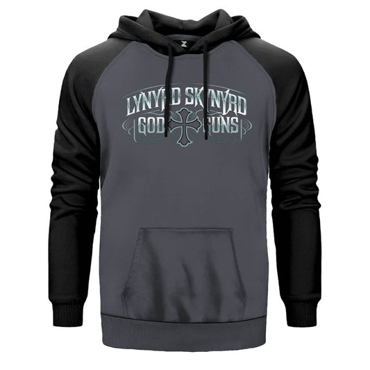 Lynyrd Skynyrd Hac Çift Renk Reglan Kol Sweatshirt