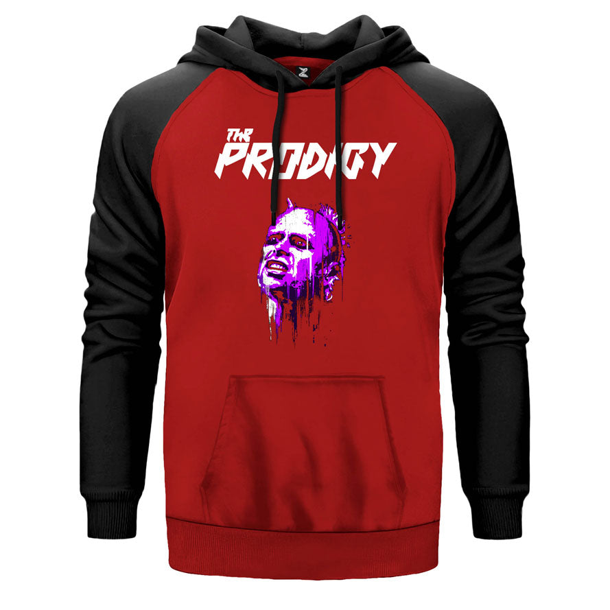 The Prodigy Keith Flint RIP Çift Renk Reglan Kol Sweatshirt