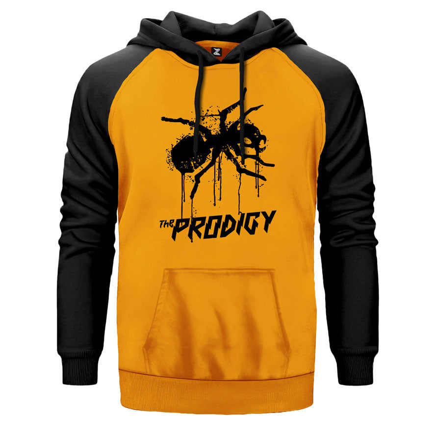 The Prodigy Splash Çift Renk Reglan Kol Sweatshirt