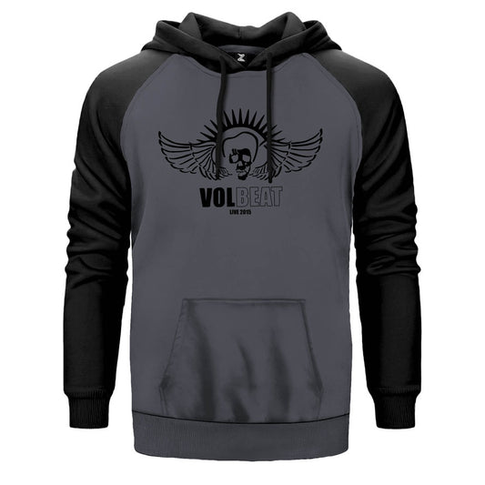 Volbeat Tour Concert Çift Renk Reglan Kol Sweatshirt