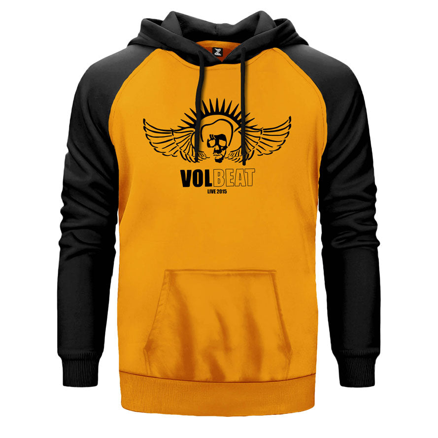 Volbeat Tour Concert Çift Renk Reglan Kol Sweatshirt