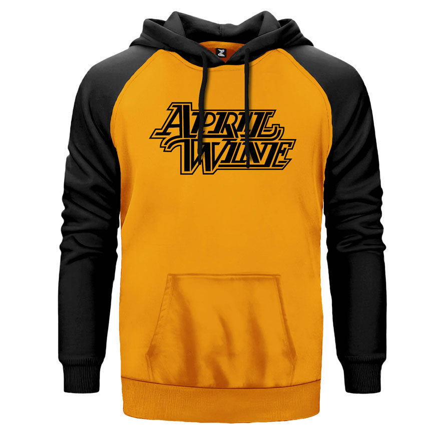 April Wine Çift Renk Reglan Kol Sweatshirt