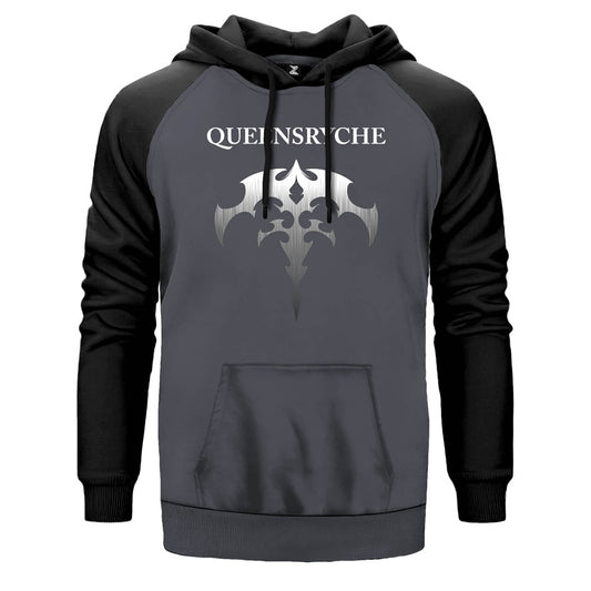 Queensryche Blade Çift Renk Reglan Kol Sweatshirt