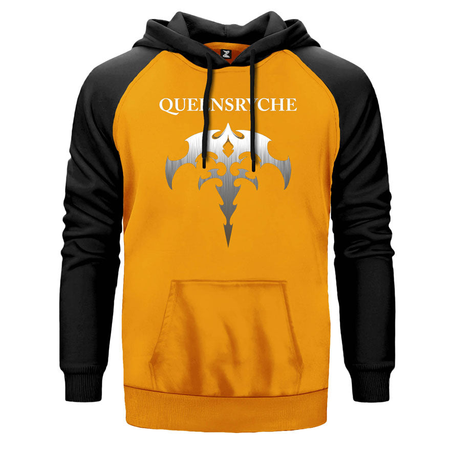 Queensryche Blade Çift Renk Reglan Kol Sweatshirt