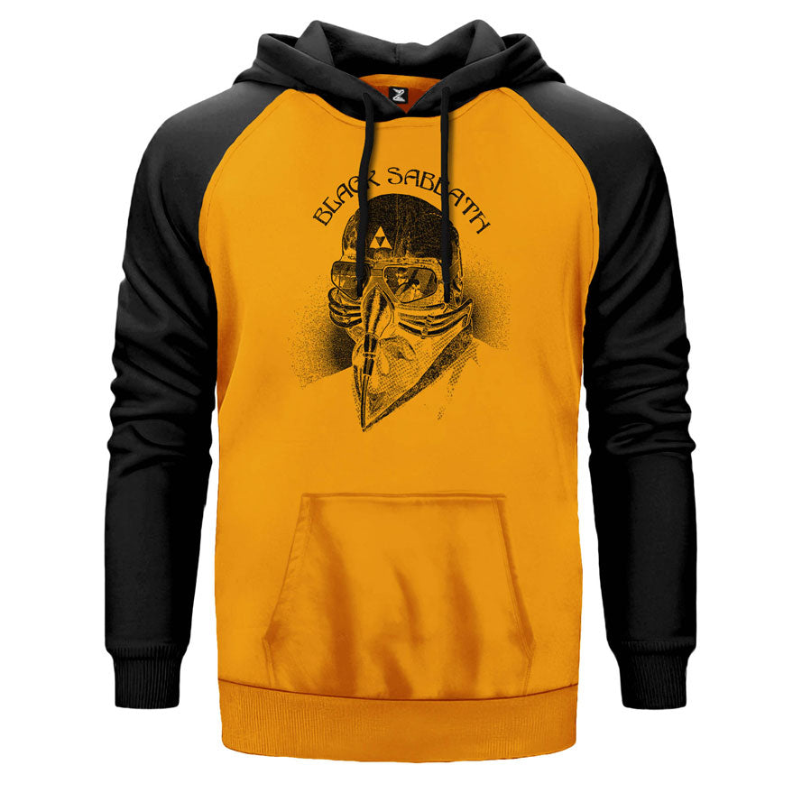 Black Sabbath Classic Çift Renk Reglan Kol Sweatshirt