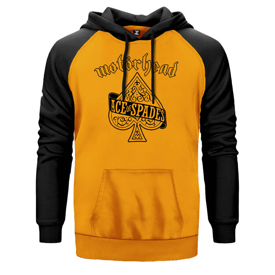 Motörhead Ace Of Spades Çift Renk Reglan Kol Sweatshirt