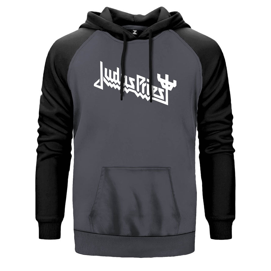Judas Priest Çift Renk Reglan Kol Sweatshirt