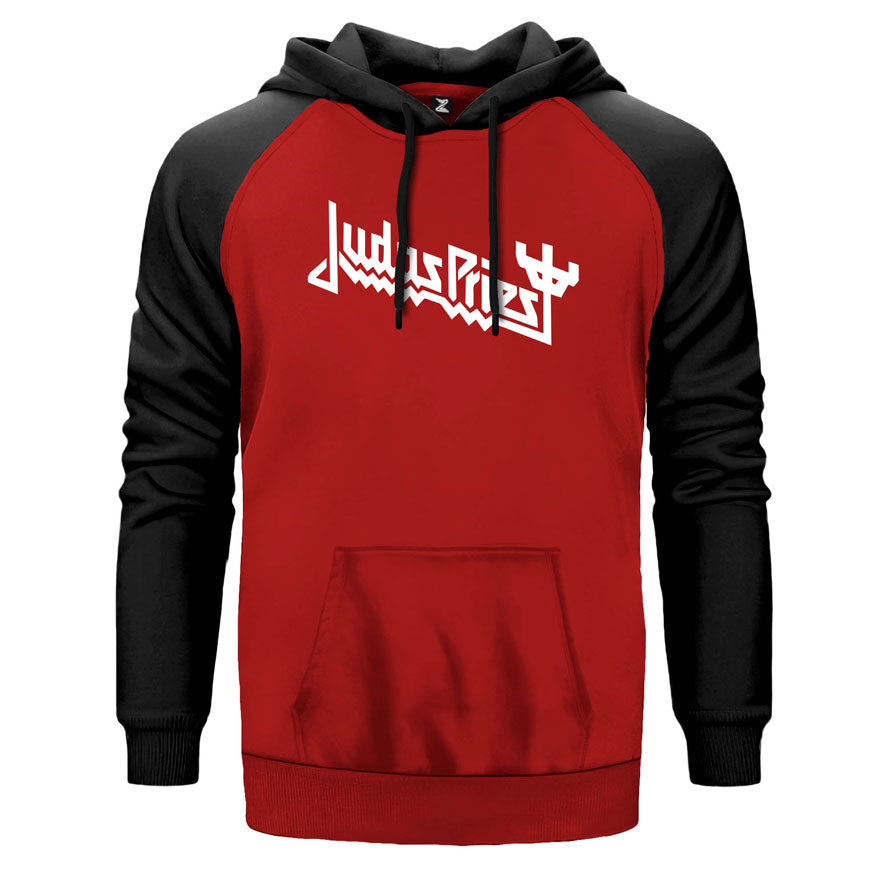Judas Priest Çift Renk Reglan Kol Sweatshirt