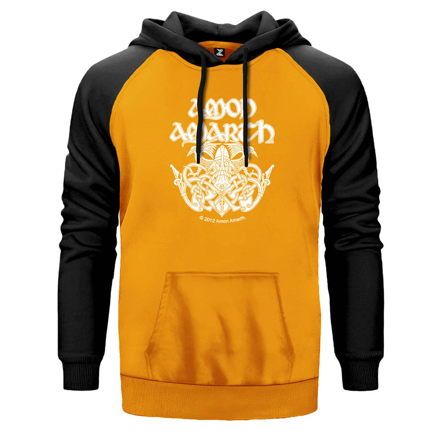 Amon Amarth Battle Çift Renk Reglan Kol Sweatshirt