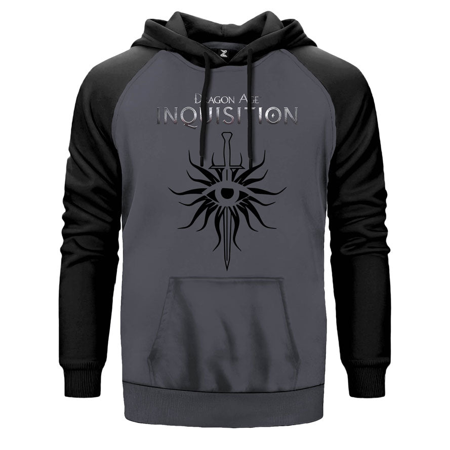 Dragon Age Inquistion Çift Renk Reglan Kol Sweatshirt