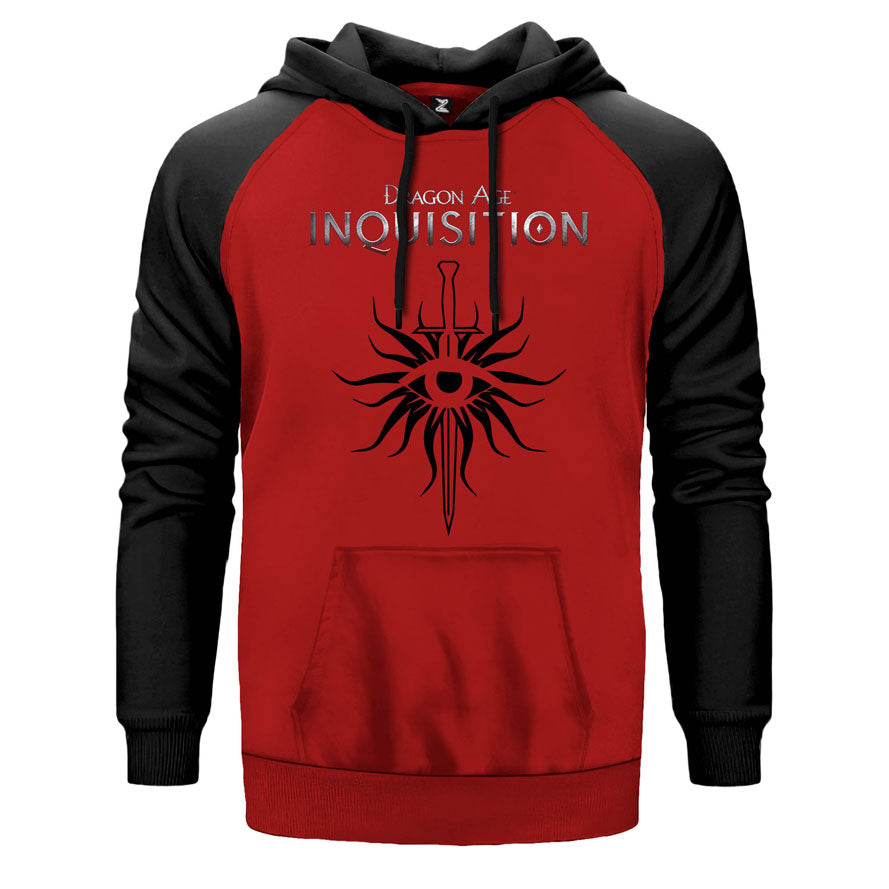 Dragon Age Inquistion Çift Renk Reglan Kol Sweatshirt