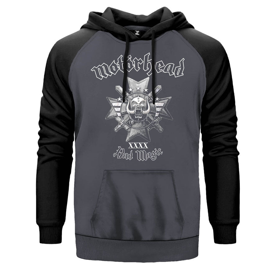 Motorhead Bad Magic Çift Renk Reglan Kol Sweatshirt