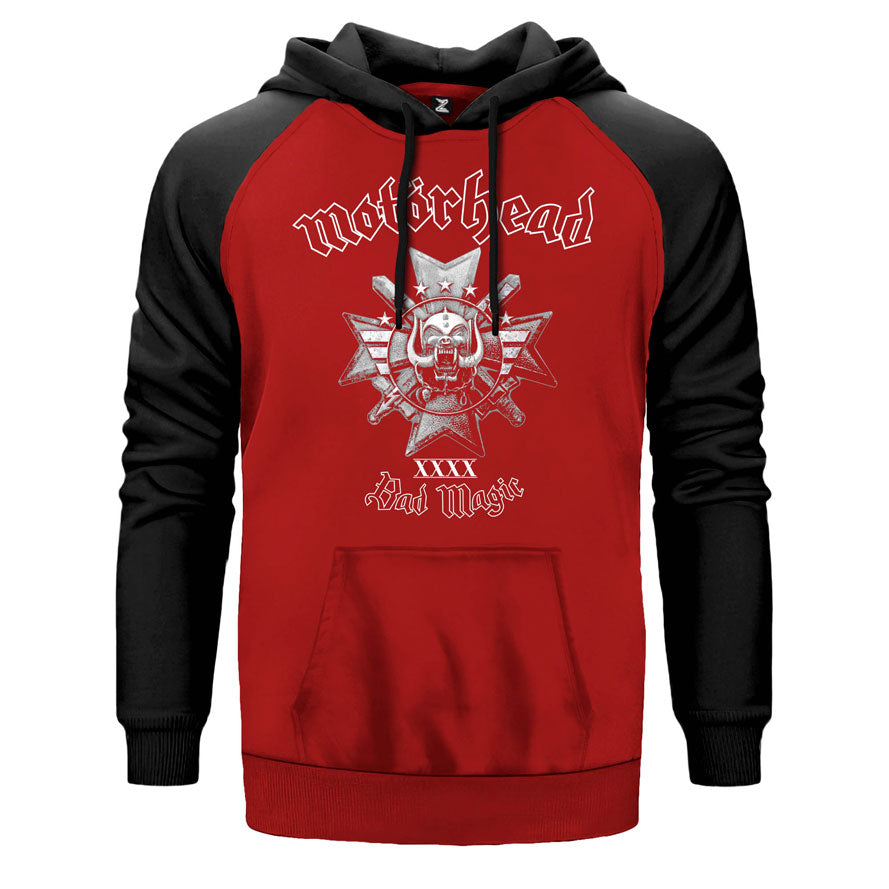 Motorhead Bad Magic Çift Renk Reglan Kol Sweatshirt