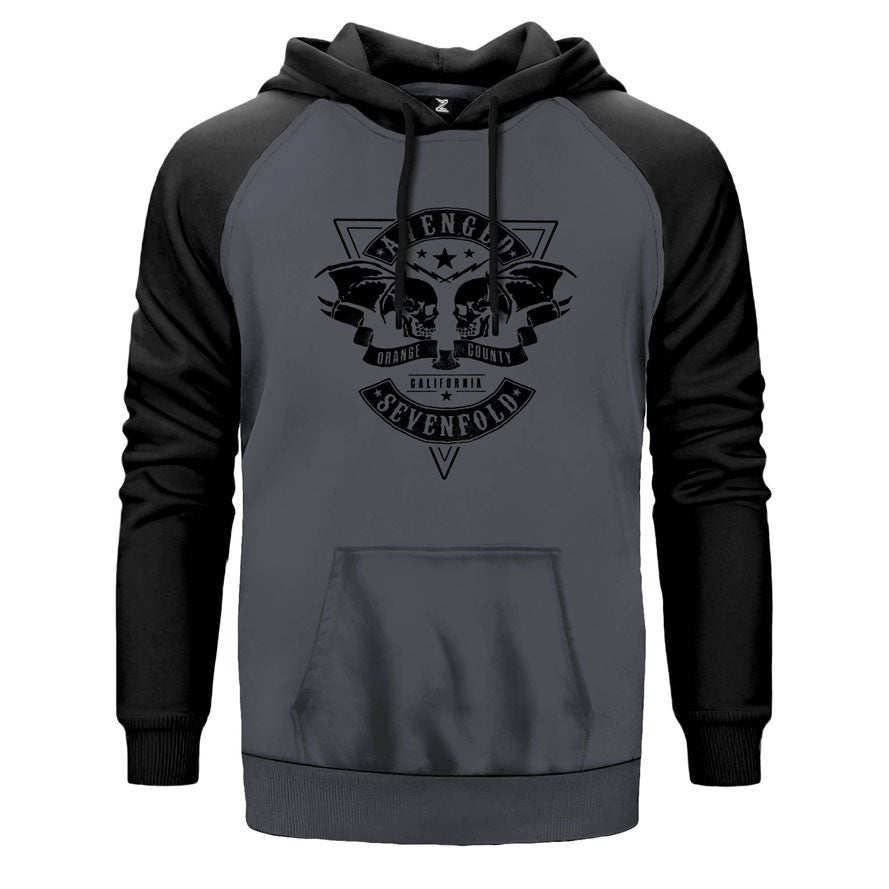 Avenged Sevenfold County Çift Renk Reglan Kol Sweatshirt