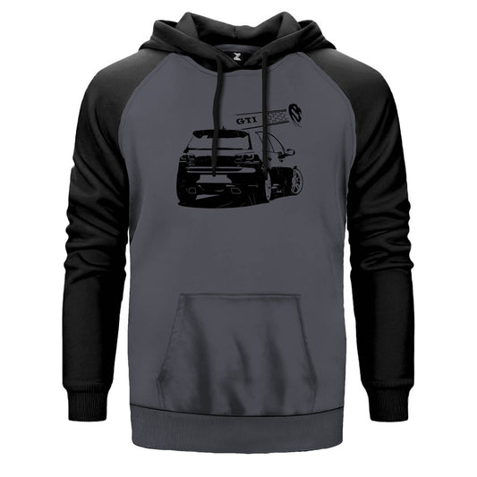 Volkswagen Golf Çift Renk Reglan Kol Sweatshirt