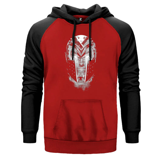 X Men Magneto Çift Renk Reglan Kol Sweatshirt