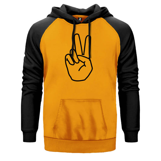 Peace Barış Çift Renk Reglan Kol Sweatshirt