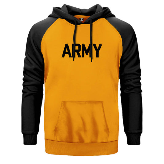 Army Çift Renk Reglan Kol Sweatshirt
