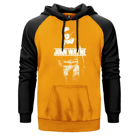 Jhon Wayne Çift Renk Reglan Kol Sweatshirt