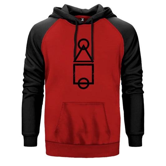 İndirimli Squid Game Keys Kırmızı Renk Reglan Kol Sweatshirt