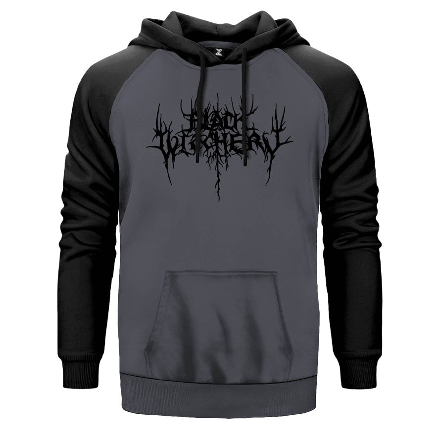 Black Witchery Çift Renk Reglan Kol Sweatshirt