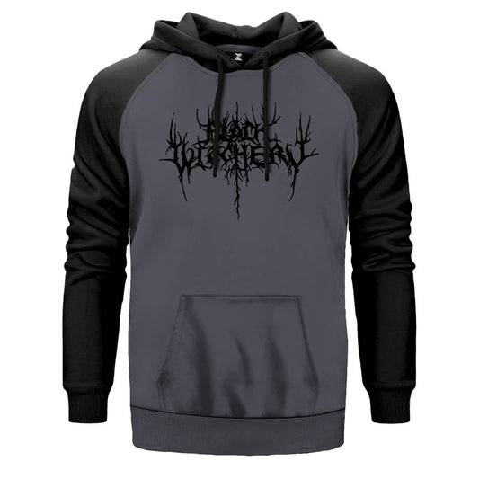 Black Witchery Çift Renk Reglan Kol Sweatshirt