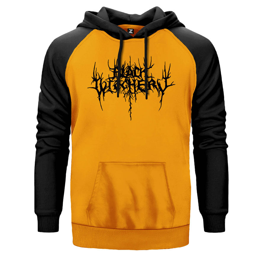 Black Witchery Çift Renk Reglan Kol Sweatshirt
