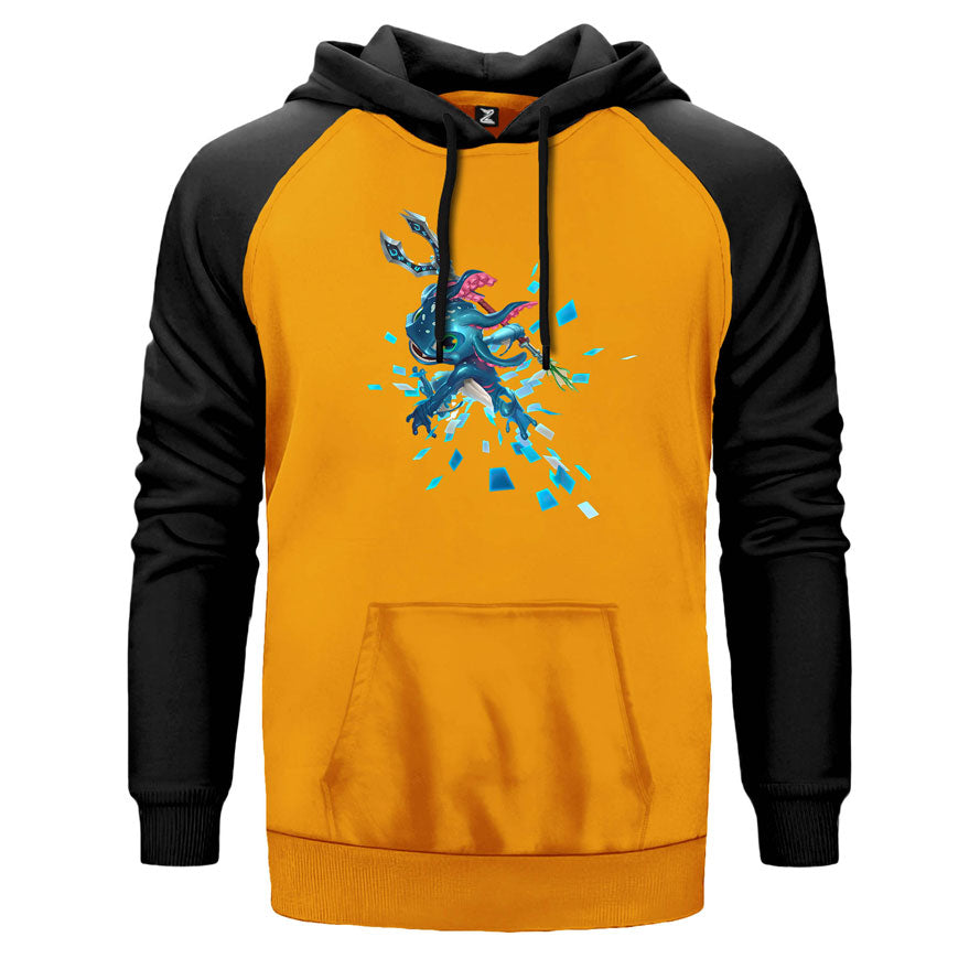 Fizz Tricks Çift Renk Reglan Kol Sweatshirt